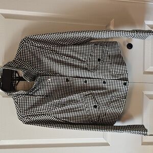 White House Black Market Checkered Women's Jacket